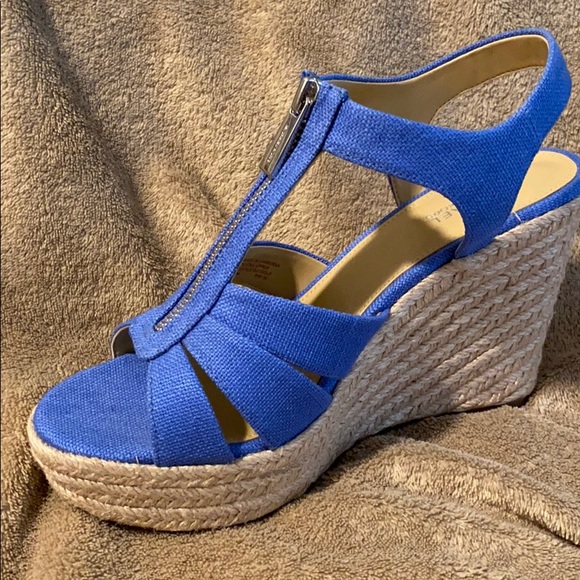 Michael-Kors Berkley cuña *Never Use* - Picture 2 of 3